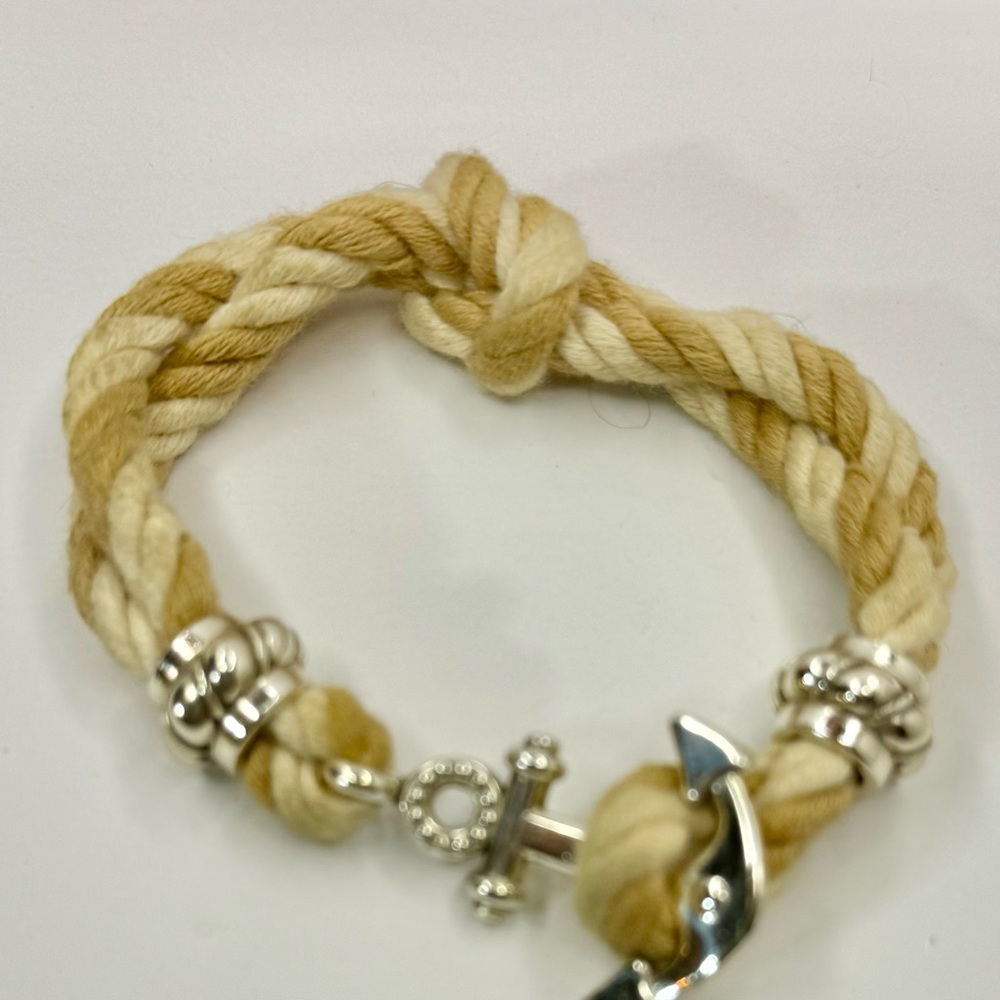 Brighton Nautical Bracelet Set – Anchor, Red/White/Blue, Gold Starfish - Picture 3 of 3